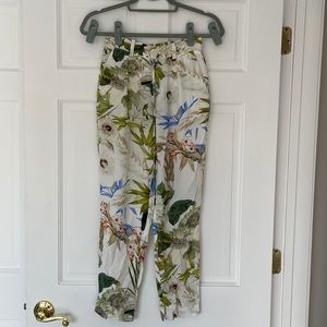 Zara Patterned Pants Sz XS